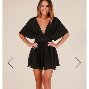 Showpo deep V cocktail dress!!
